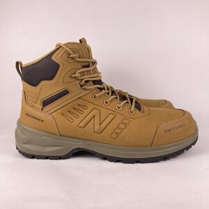 New Balance Mens Work Boots Contour SD 100 PR SR MIDCNTRWS Wheat Size 11